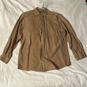 Brown plaid button up shirt, Jos. A Bank, Sportswear collection